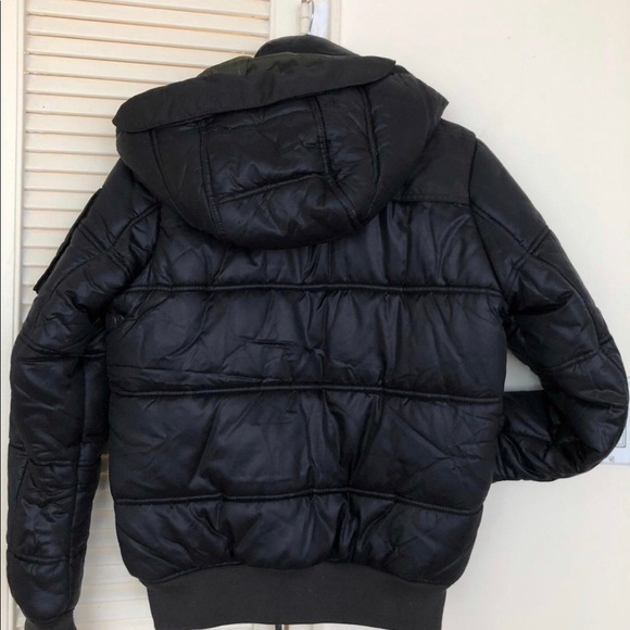 G-Star Raw BLACK Whistler Hooded Bomber - Picture 5 of 15